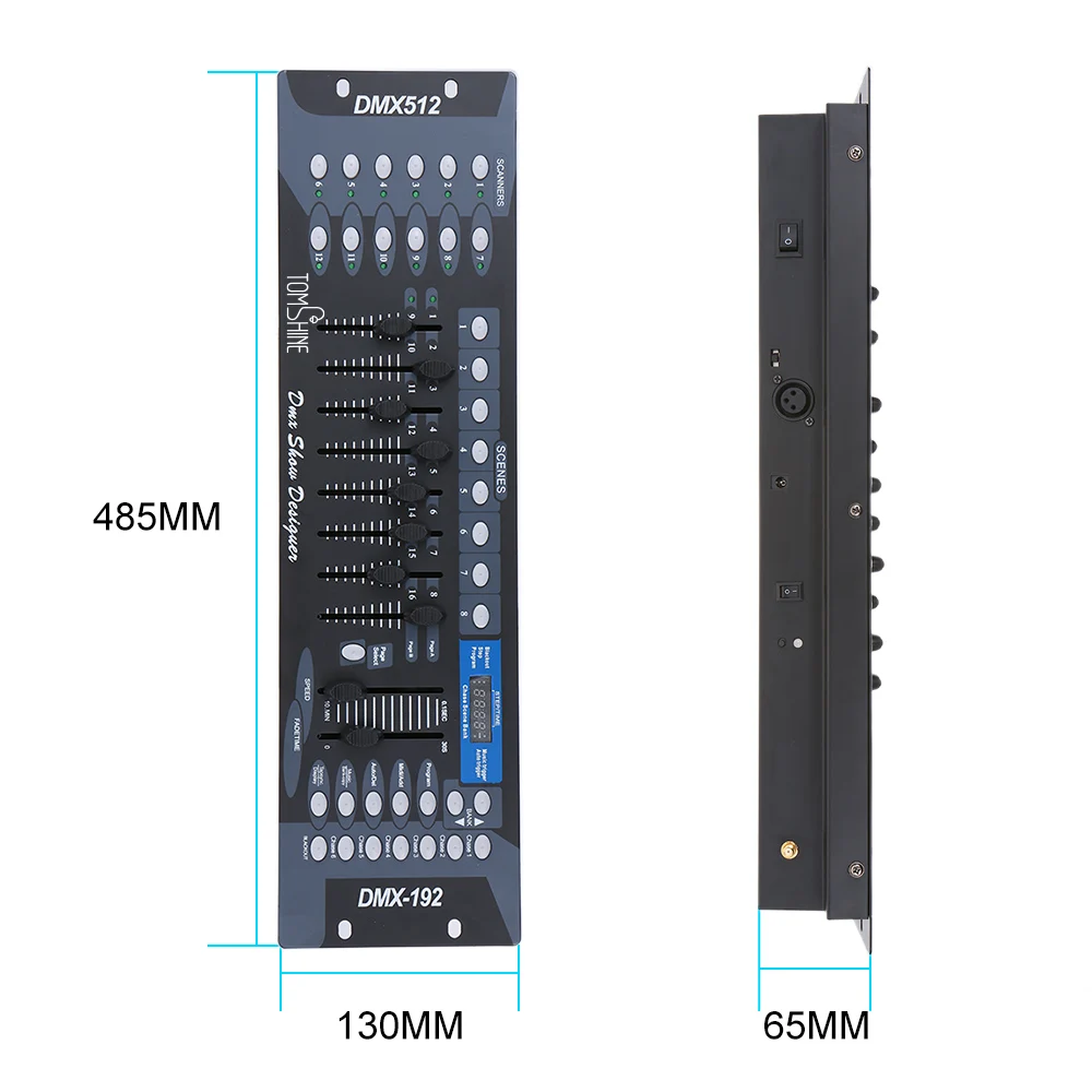 Стиль 192 каналов сценический светильник DMX 512 беспроводной контроллер консоль с передатчиком вечерние DJ диско Операторское Оборудование