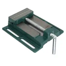 8 дюймов дрель стол прессовального станка клещи зажима сверхпрочный инструмент плоские челюсти Таблица зажим высокое качество