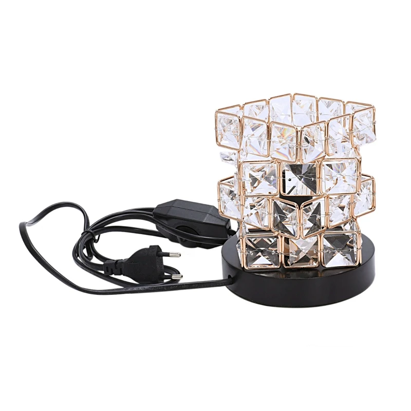 

Himalayan Salt Lamp,Natural Hymalain Salt Rock in Crystal Basket with Dimmer Switch,UL-Listed Cord &Wood Base EU Plug