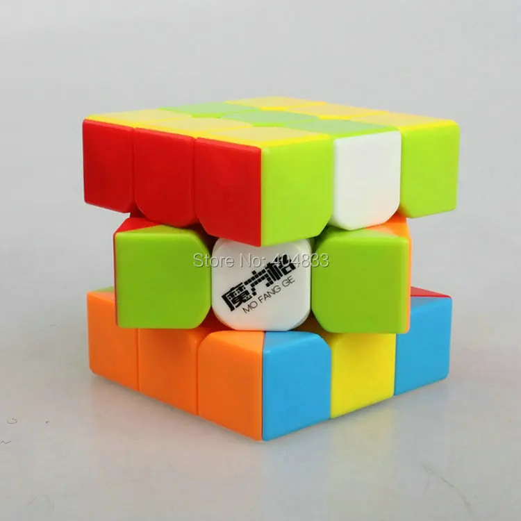 

QiYi Mofangge Thunderclap 3x3 Cube Black Stickerless white LeiTing Cubo Magico Educational Toy