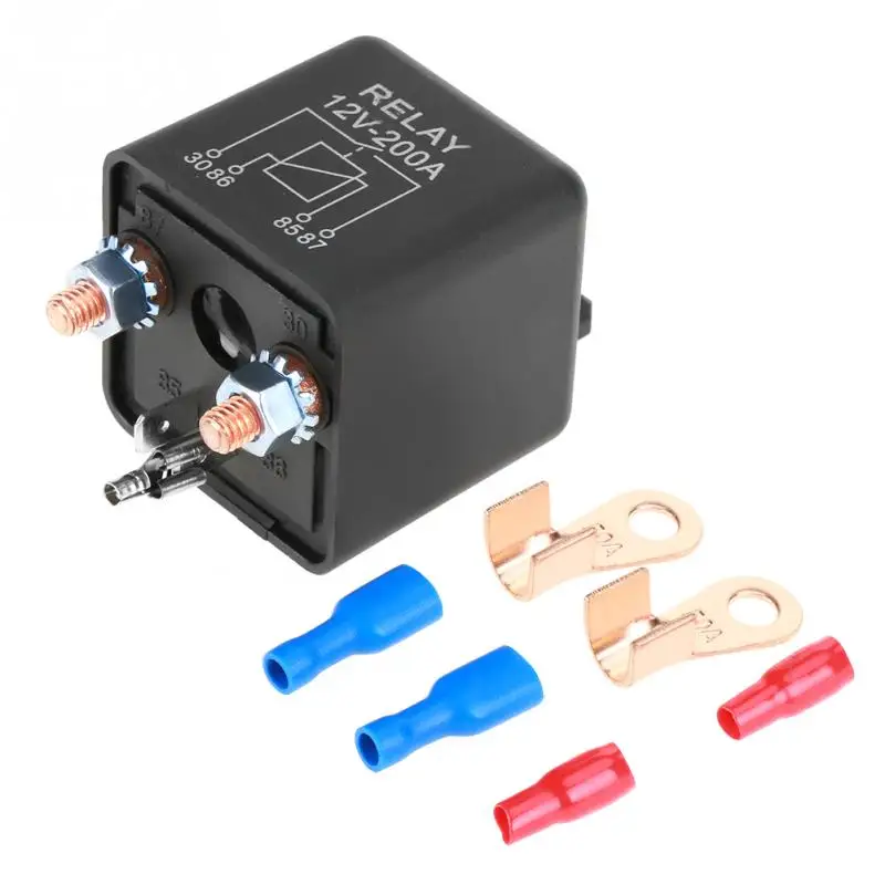 

Hot 12V 200A Normal Open Heavy Duty Car Truck Starter Relay with Terminals
