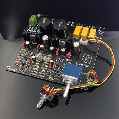 HIFI FET Preamp Board Preamplifier 3 Way signal input Class A Ref Marantz HDAM HIFI FET Preamp Board Preamplifier 3 Way signal input Class A Ref Marantz HDAM