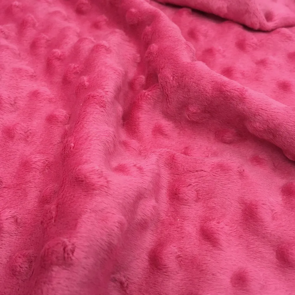 Новое поступление супер мягкая ткань в горошек Minky ручная работа шитье детская