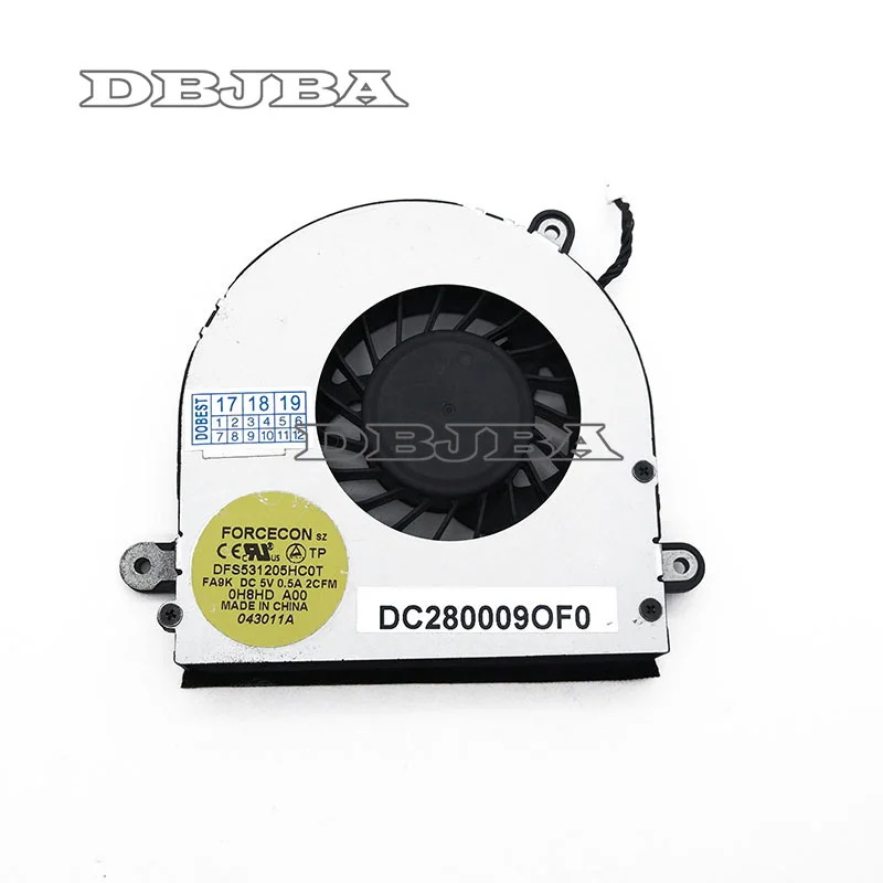 CPU Cooling Fan for DELL Alienware M14X R1 M14X R2 M14XR2 DP/N:0XN0G5 DC28000AJF0 DF561405PL0T FB7K DC5V 0.5A Laptop CPU fan