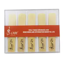 SLADE 10 шт./кор. кларнет в строе bB 2,5 Прочность Штанги 2-1/2 бамбуковые трости для кларнета духовой инструмент запасные части