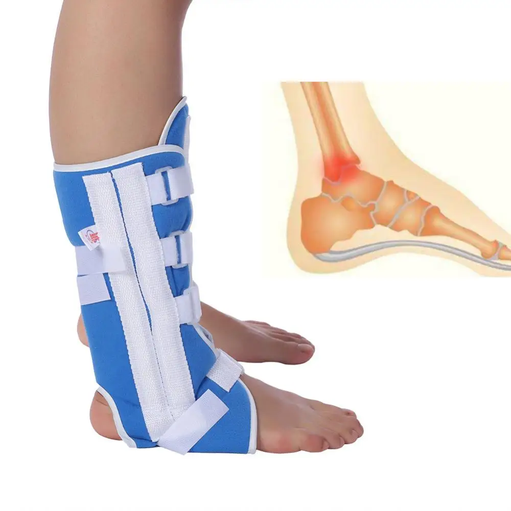 

Knee Brace Support Adjustable Joint Protection Ankle Strap Orthosis Sprains Strap Foot Brace Support Pain Relief Fracture Braces
