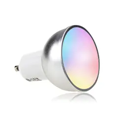 5 W Smart шарик интеллектуального WI-FI пульт дистанционного светодиодные дома GU10 смартфон контролируется лампа затемнения RGB