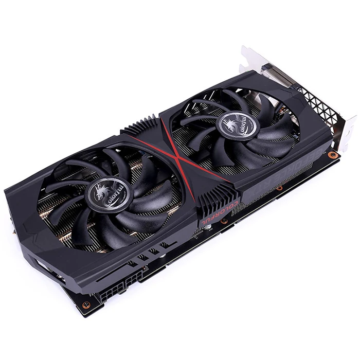 Оригинальная Красочная видеокарта GeForce RTX 2070 Gaming GT 8 Гб GDDR6 256bit 12nm 1410Mhz DirectX 12 HDMI DVI