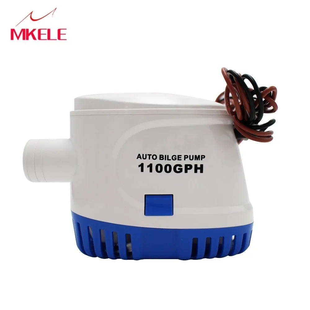 12V 3.8A 750GPH Automatic Bilge Pump,Submersible Boat Water Pump,Electric Pump