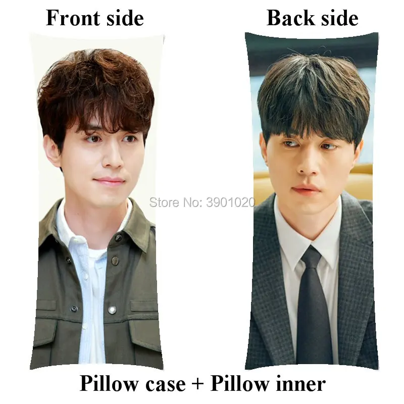 

Kpop Lee Dong Wook long body pillow drama Guardian The Lonely and Great God hugging Yoo In-Na Pillow include inner