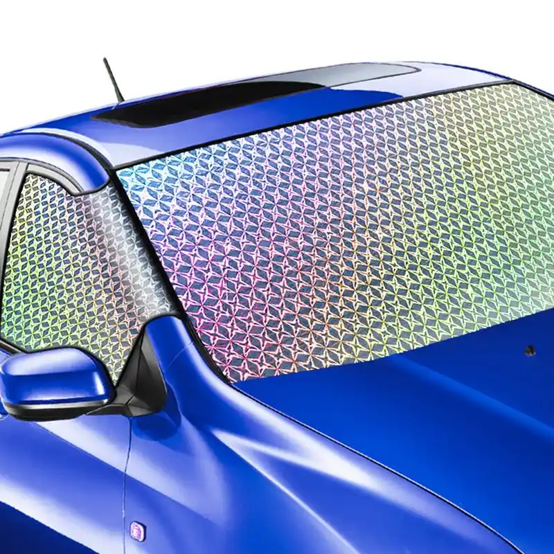 Reflector de Calor y Sol UV Zooarts Parasol retr/áctil para Parabrisas de Coche