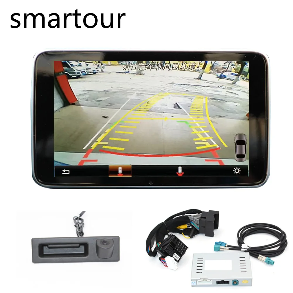 

Smartour For Mercedes Benz GLK X204 2012~2014 Original Screen Update+Reverse Camera Digital Decoder Reversing Track Image