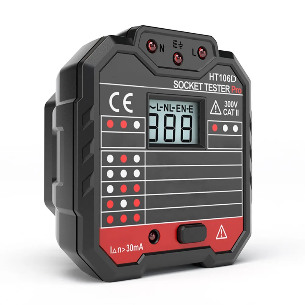

Socket Tester GFCI Outlet Cable Tracker Can Clip Circuit Breaker Finder Wire Tracker Automotive Electric Power Voltage Detector