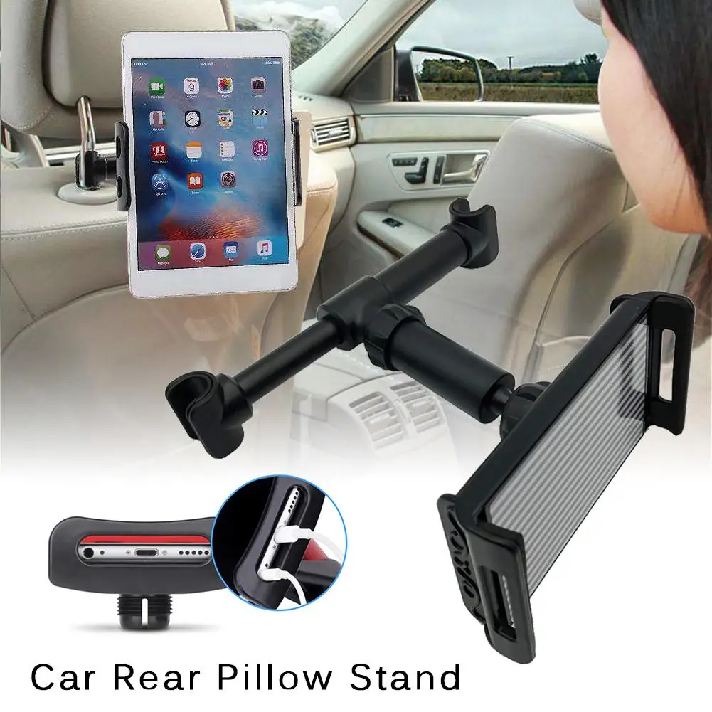 

Car Back Seat Holder Car Headrest Tablet Mount Stand 360 Degree Rotatable Seat Back Bracket For Cell Phone For IPhone Ipad