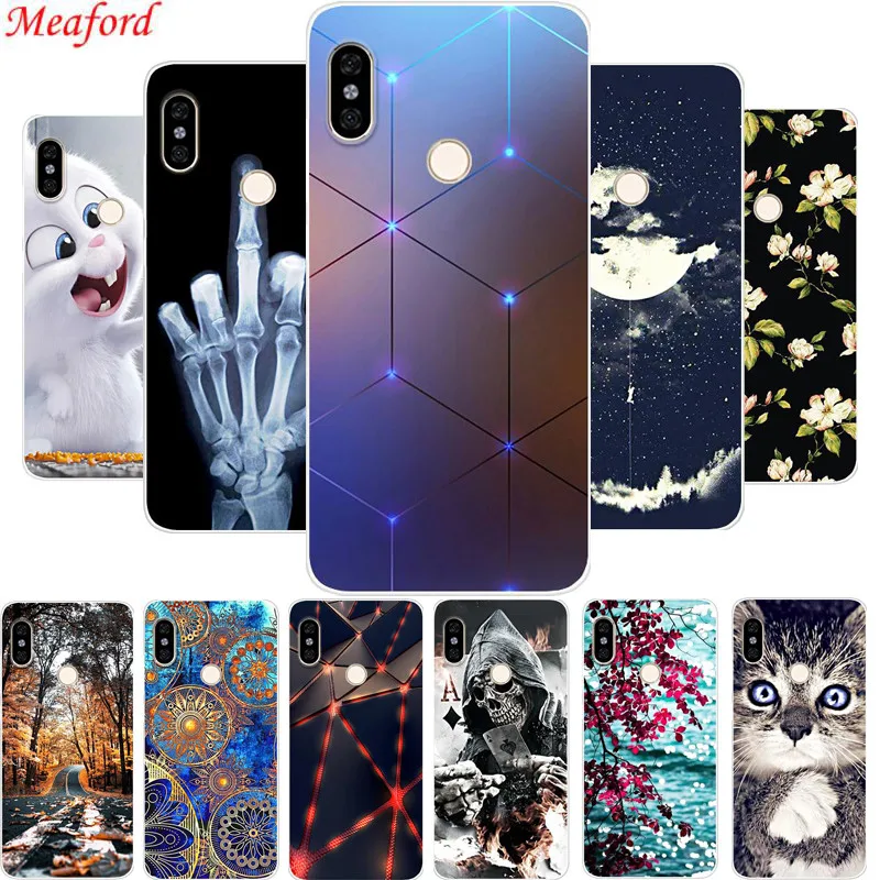 

Hot Case For Xiaomi Redmi Note 5 Pro Case 5.99" Cool Print Soft TPU Phone Case For Xiaomi Redmi Note 5 Pro Case Silicone Coque