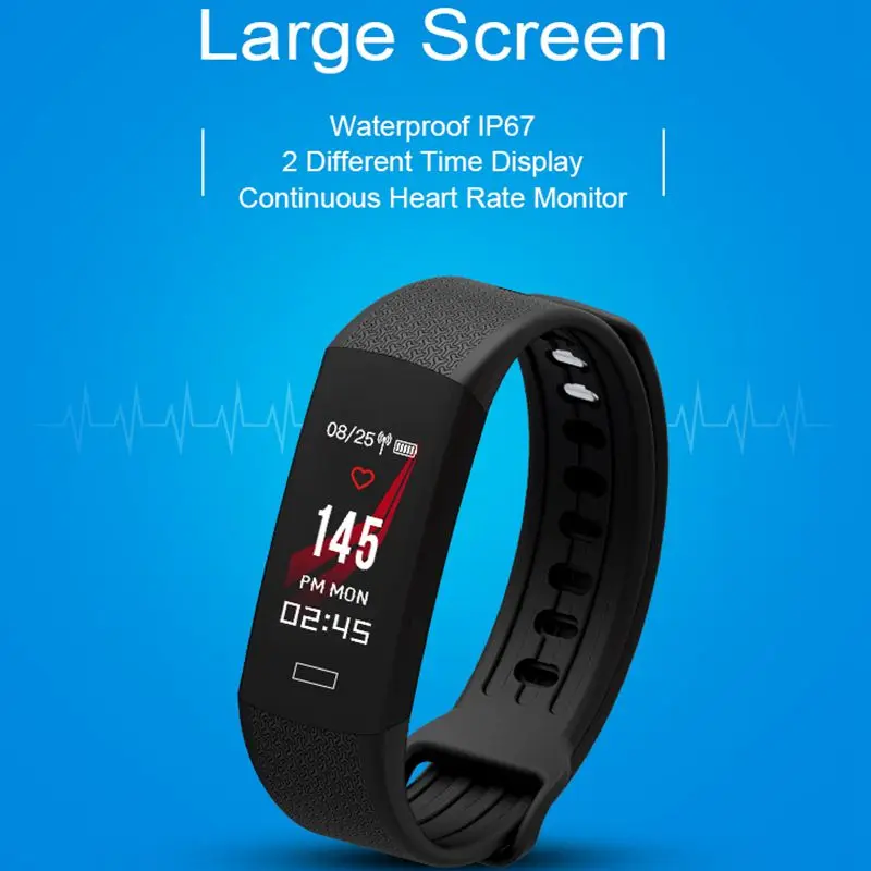 B6 Smart Wristband Fitness Bracelet Tracker Bluetooth Heart Rate Monitor Waterproof Smart Band Watch for IOS Android Phone B6 Smart Wristband Fitness Bracelet Tracker Bluetooth Heart Rate Monitor Waterproof Smart Band Watch for IOS Android Phone