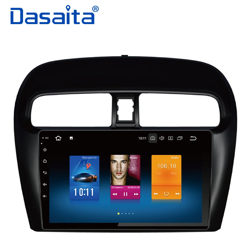 Android 9.0 Octa Core Car Android Radio Multimedia Player for Mitsubishi attrage with 9