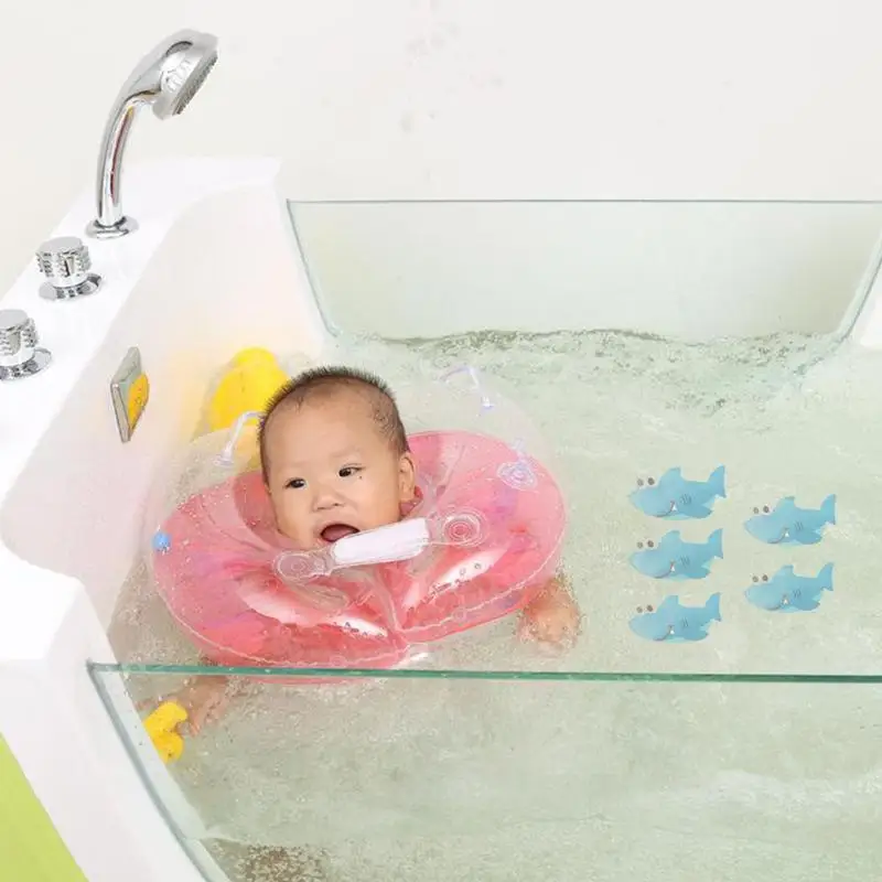 5 قطعة غير زلة حمام حوض ملصقات الحمام حصيرة دش غرفة الطابق قبضة 2 أنماط 40