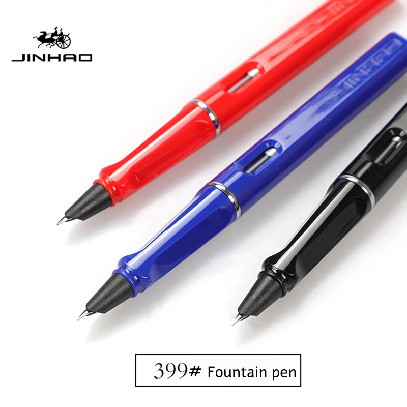 Jinhao599a авторучки высокого качества Stilografica Pluma Stylo Plume Vulpen Stilografica канцелярский подарок для студента ручка опционально