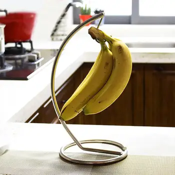 

LanLan Multifunction Banana Hanger Rack for Fruit Displaying Kitchen Storage