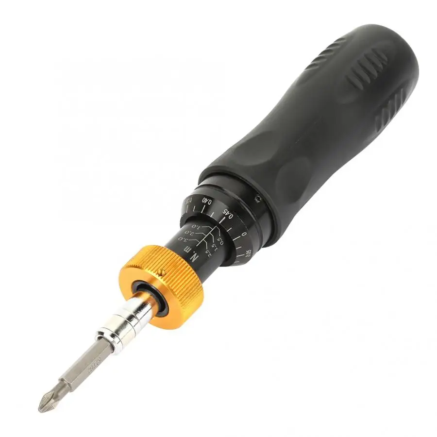 

Presetting Type Adjustable Torque Screwdriver 0.5-3Nm Hex Socket RTD-3 screwdriver bit Tools set