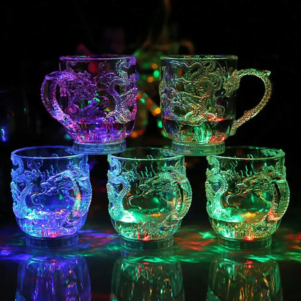 

Beverage Night Bar LED 24 Cup Party hours row Wedding Cup Club Party Transparent Whisky Light Beer