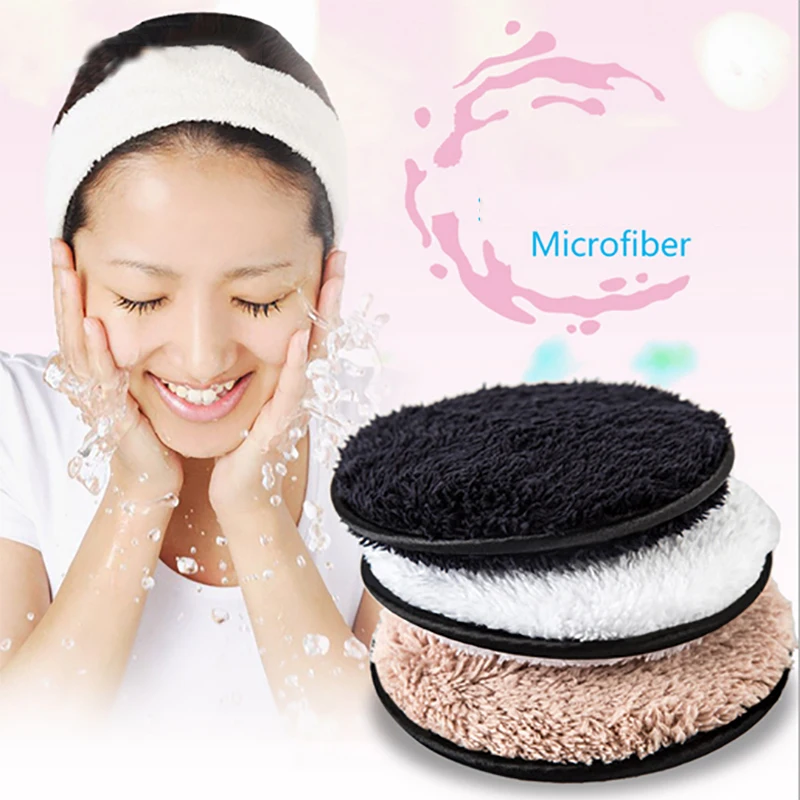 Fashion Natural Magical Makeup Remover Puff Face Cleansing Microfiber