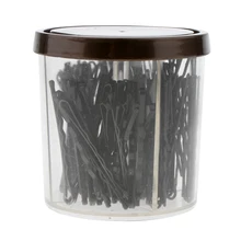 Много заколки для волос Bob и U заколки аксессуар с открывающейся баночкой 4 стиля