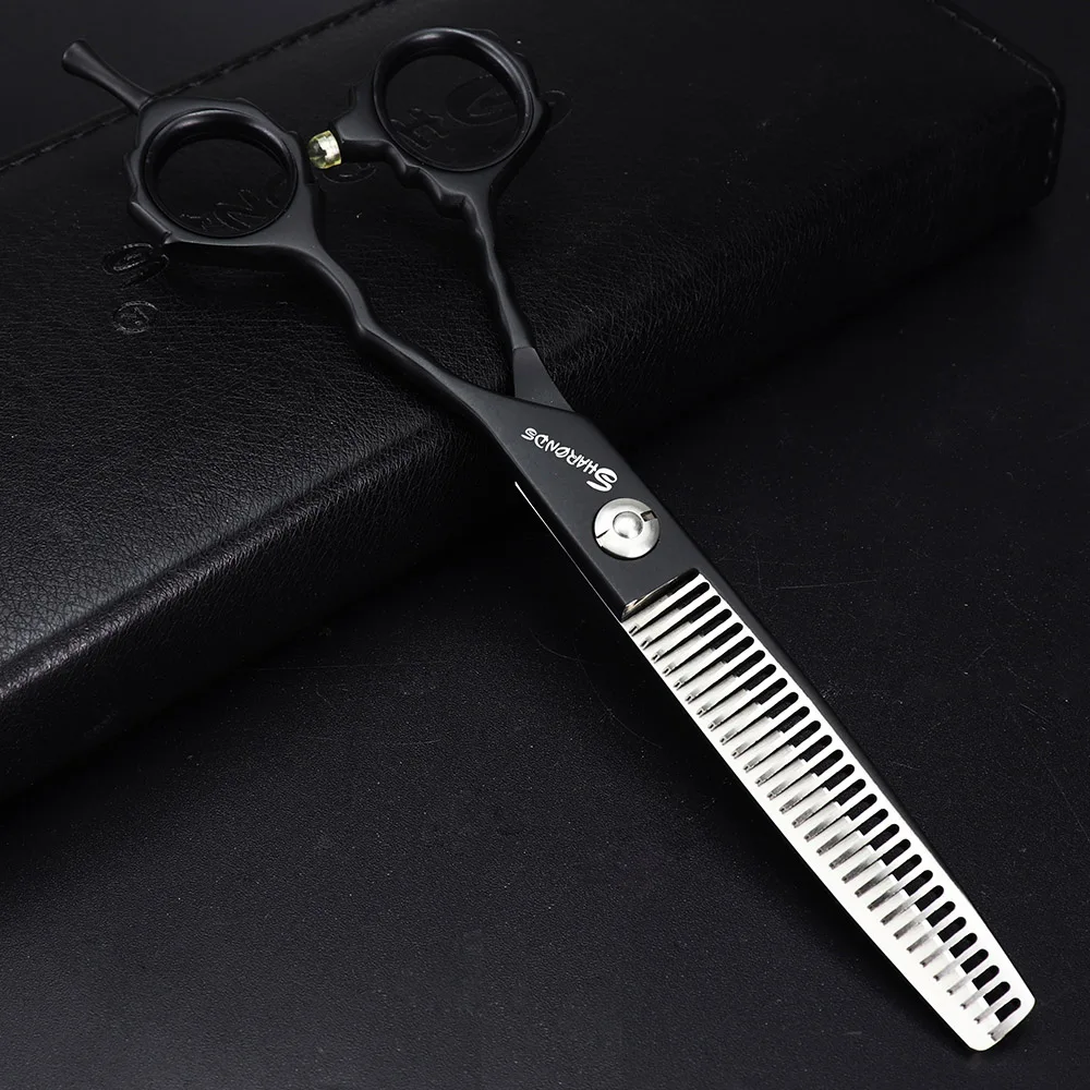 Barber makas hairdresser scissors kit professional 9cr13 6.0 440c barbershop hairdressing cutting&thinning shears cliper makas Barber makas hairdresser scissors kit professional 9cr13 6.0 440c barbershop hairdressing cutting&thinning shears cliper makas