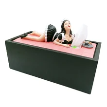 1 шт. тканевая коробка держатель Забавный домработница тканевый держатель Обложка коробка офисная темативечерние Ванная комната Декор