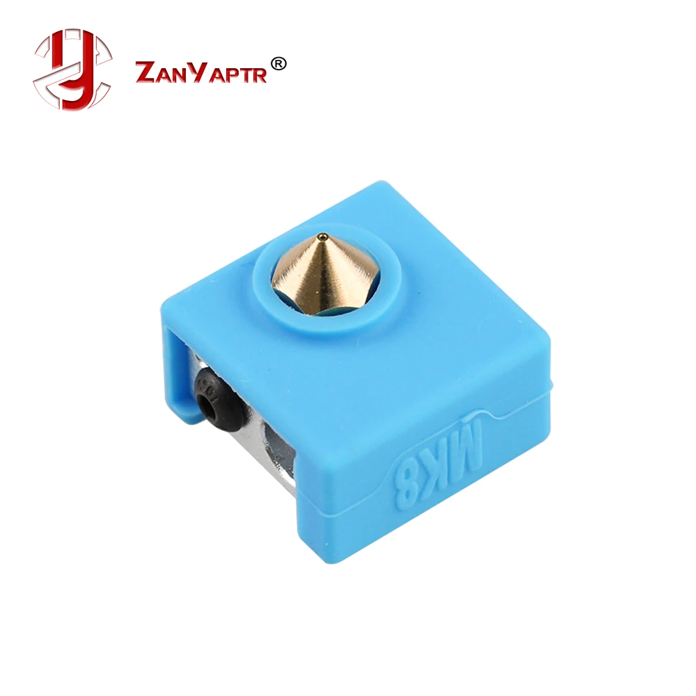 3D طابعة MK9 واقية سيليكون جورب غطاء حالة ل سخان كتلة من Creality CR-10 ، 10 S ، S4 ، s5 Anet A8 MK7/MK8/MK9 Hotend