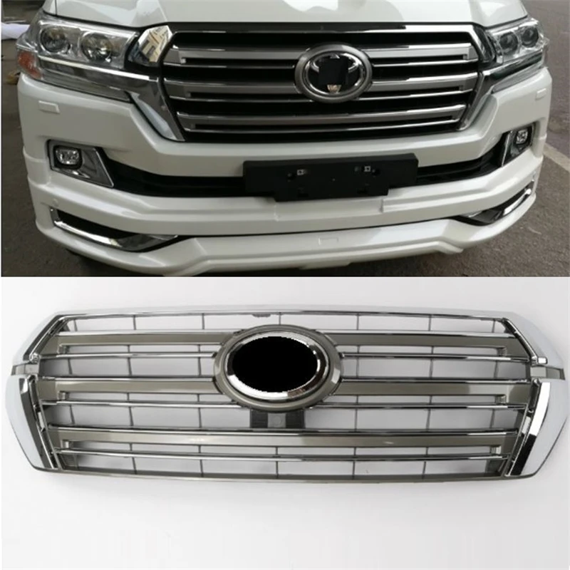

Upgraded Exterior Styling Car Accessories Racing Grills 08 09 10 11 12 13 14 15 16 17 18 FOR Toyota Land Cruiser