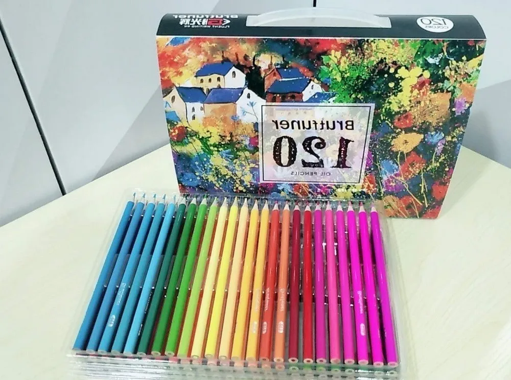 

NEW Durable Genuine 120 pencil cute oily water-insoluble lead cartoon color pen graffiti school-supplies NEW Affordable