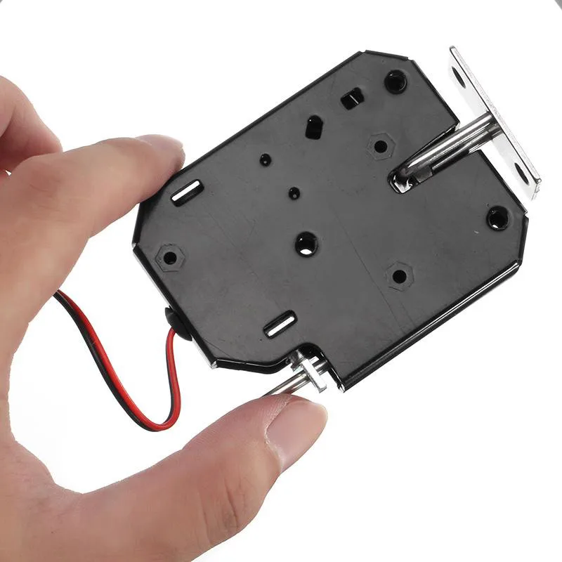 

1pcs Per Pack DC 12V Electric Lock Shockproof Anti-Theft Electromagnetic Locks For File Cabinet Storage Shelf