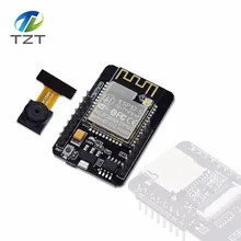 TZT ESP32-CAM WiFi+ модуль Bluetooth модуль камеры макетная плата ESP32 с модулем камеры OV2640 2MP для Arduino