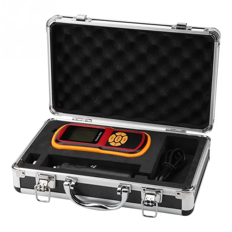 Gm63b Digital Vibration Meter Portable Mini Lcd Display Digital