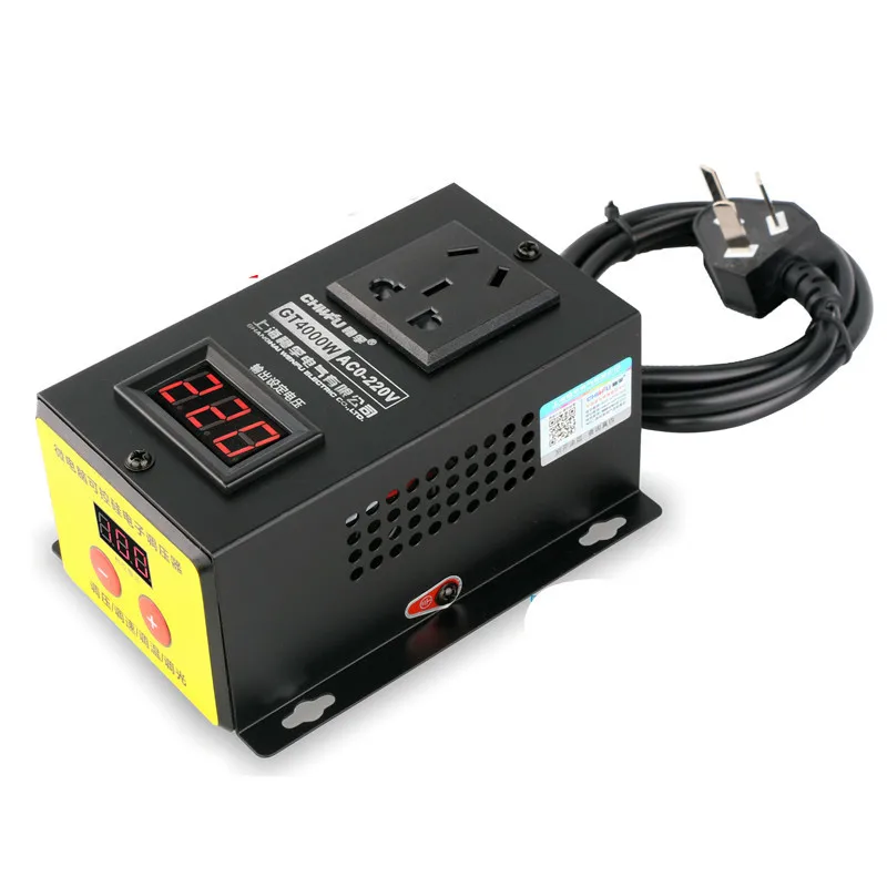

4000w Electronics Voltage RegulatorHigh power Controller Electric Machinery Variable speed controller Thermostat