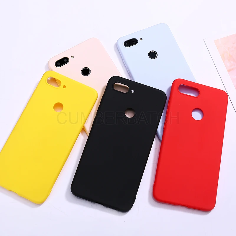 Candy Color Silicon TPU Soft Case For Xiaomi MI 9 8 A2 Lite MAX 3 MIX 2S A1 Redmi Note 7 6 5 pro 4X 6A PLAY MI6 MI8 SE PRO Cover