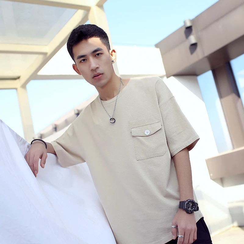 New Pattern Short Sleeve Male Round Neck Pure Cotton T shirt men rugby jersey slim fit streetwear tops New Pattern Short Sleeve Male Round Neck Pure Cotton T shirt men rugby jersey slim fit streetwear tops