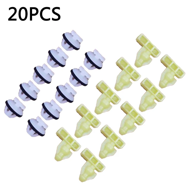 20x Wheel Arch Surround Trim Clips for Nissan Juke & X-Trail Wing Moulding  Clip 