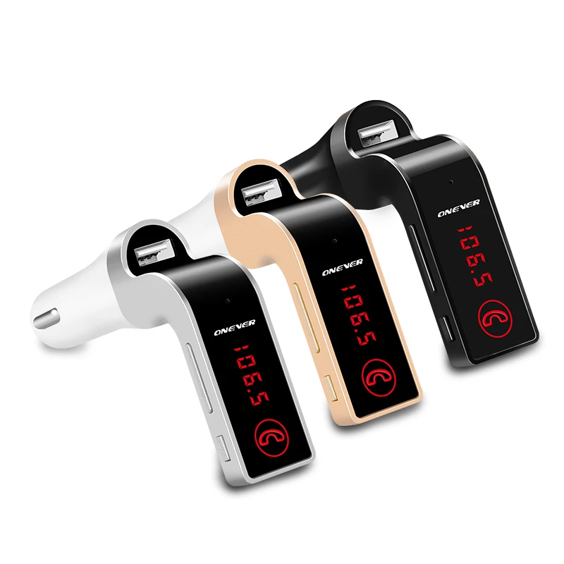 

Onever FM Transmitter Modulator Car Kit MP3 Player Wireless Hands Free Bluetooth SD USB LCD Car Mp3 Music Player Fm Transmitter
