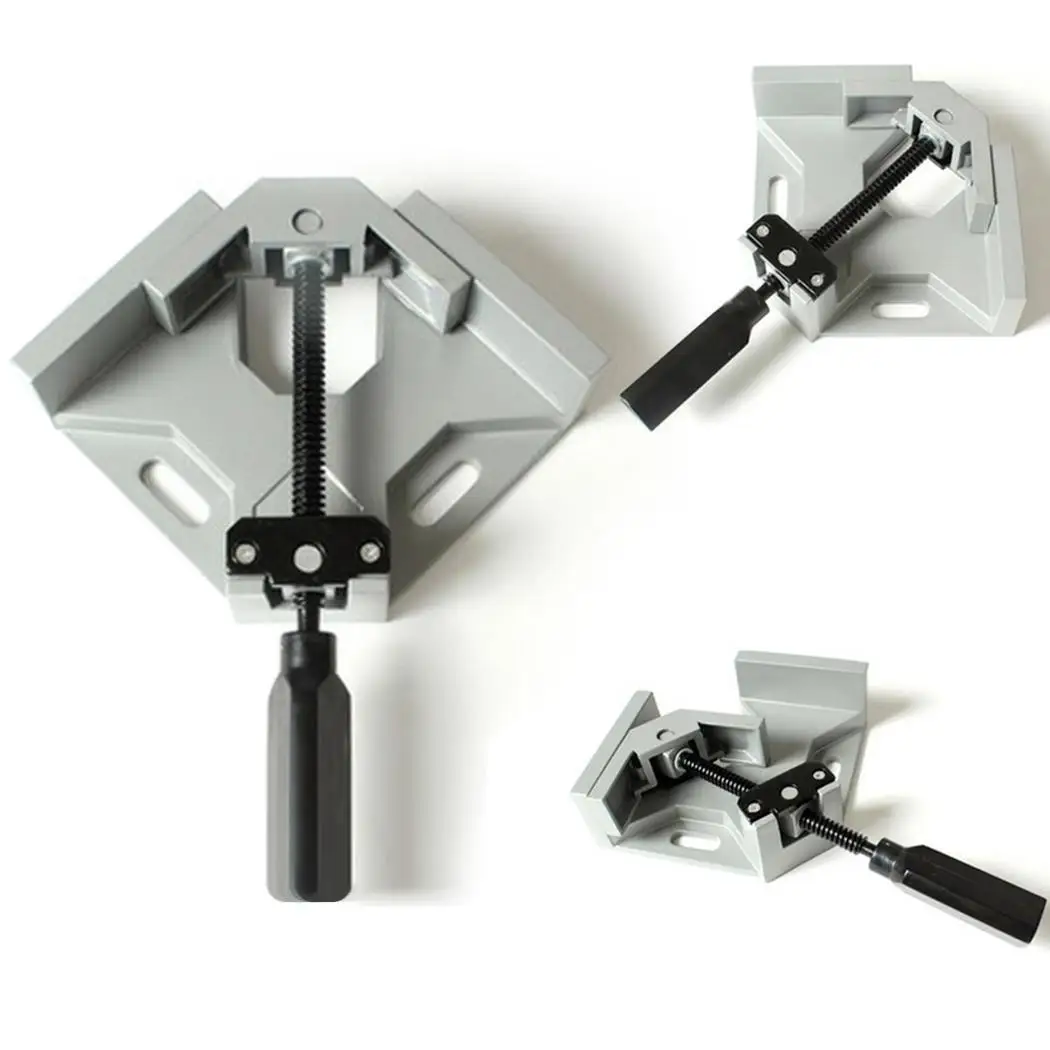 

Welding Woodworking Aluminium Single Handle 90 Degree Corner Right Angle 21cm/8.26inch Clamp Woodworking,