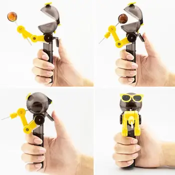 

Newest Creative Lollipop Robot Decompression Candy Dustproof Toy Lollipop Holder Decompression Toys Creative Personality Toy