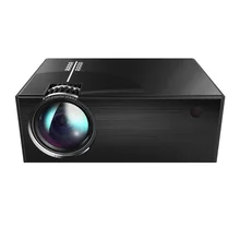 Full HD портативный проектор с ЖК-дисплеем 1080P Поддержка ed 50000 часов лампы Поддержка жизни ТВ/HD/USB/VGA/AV/наушники/sd-карта вход