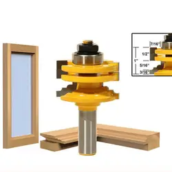 Прочный 1/2 "хвостовик Ogee стекло цементированные карбида двери фрезерный станок для деревообработки инструмент