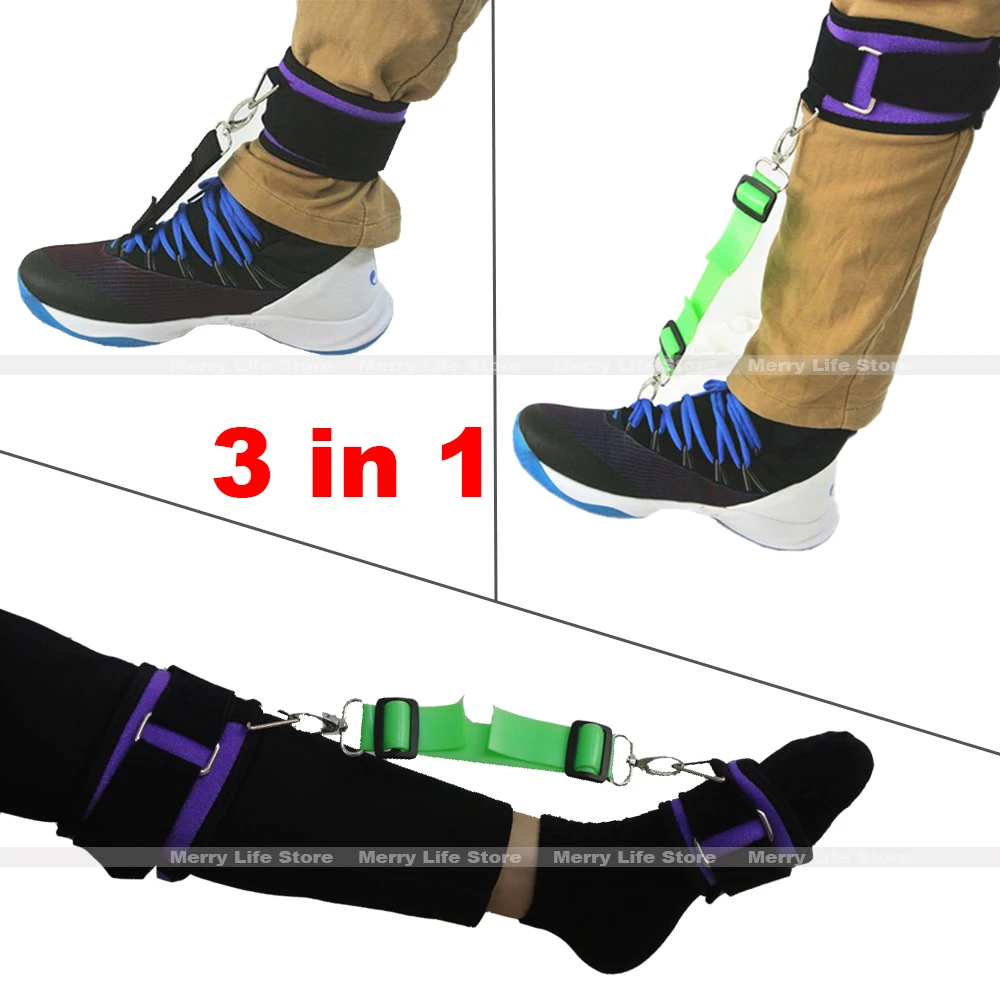 

Foot Support Orthotics Brace for Foot Drop Ankle Joint Training Stroke Hemiplegia Bedridden Rehabilitation Traininer Device Belt