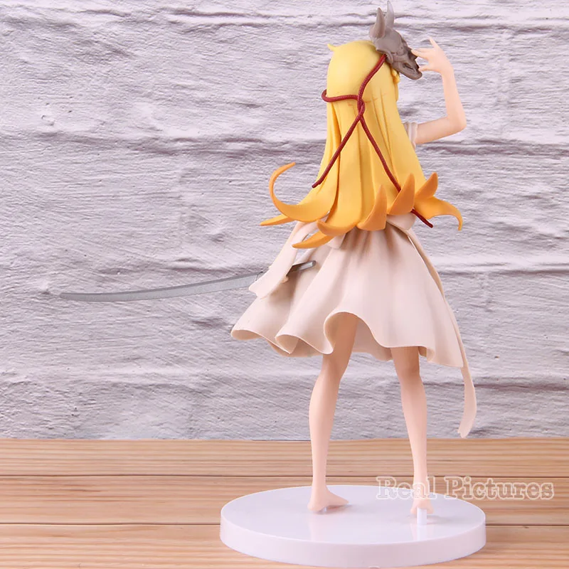 EXQ фигурка Monogatari Oshino Shinobu Bakemonogatari Shinobu фигурка ПВХ Коллекционная модель игрушки