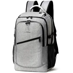 Для мужчин 15,6 дюймов ноутбук рюкзак зарядка через usb Back Pack для подростка Мода Ofxord непромокаемые школьные рюкзаки, сумки для путешествий