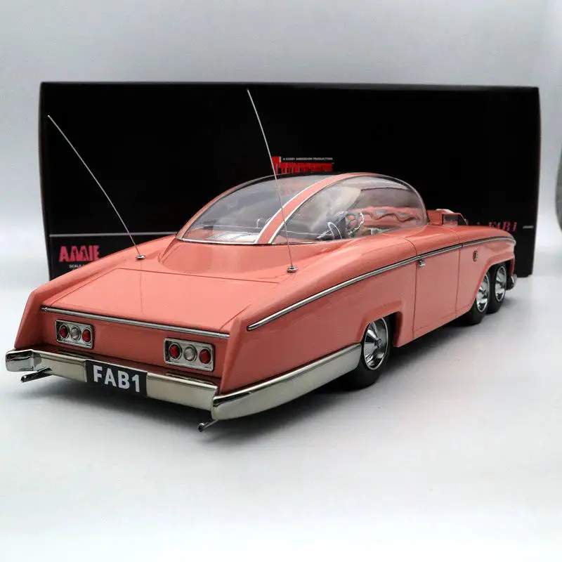 1/18 AMIE для Rol ~ Roy Lady Penelope's Thunderbirds FAB1 FAB 1 резиновые игрушки украшения моделей