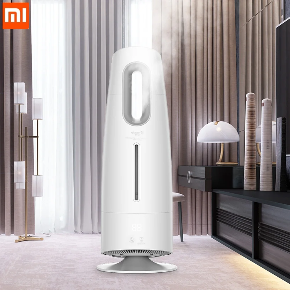 

Xiaomi DEERMA Mist Humidifier 4L Air Purifying Timing Function Intelligent Touch Air Humidifier for Air-conditioned Rooms Office